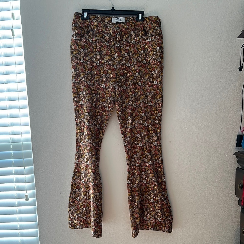 Floral Patterned Pants hollister